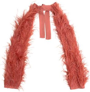 Cult Gaia �Audrey� sleeves with ostrich feathers Roze Dames