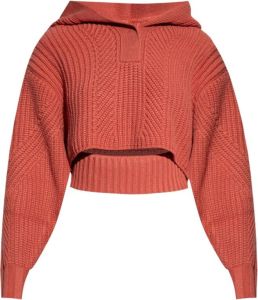 Cult Gaia �Mabel� hooded sweater Roze Dames