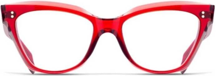Cutler & Gross Bril met cat-eye montuur Rood - Foto 2
