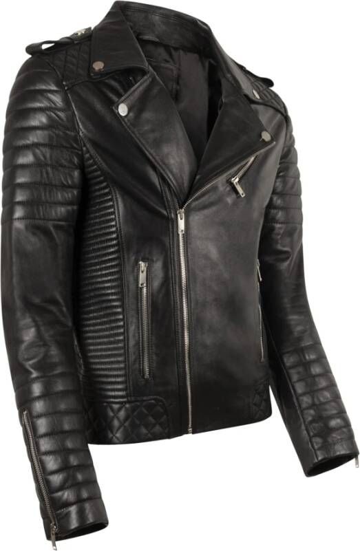 Cycas D or Leather Jackets Zwart Heren