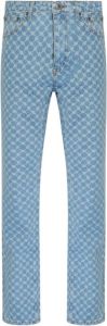 Daily Paper Slim-fit Jeans Blauw Heren
