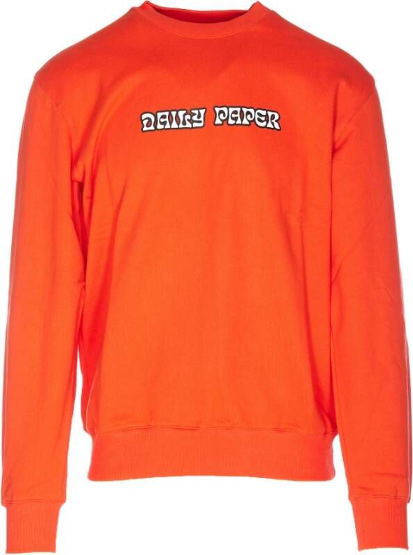 Daily Paper Sweatshirts Oranje Heren