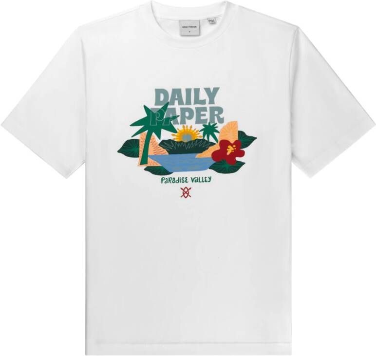 Daily Paper T-Shirts White Heren