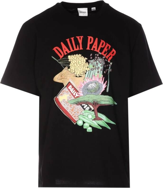 Daily Paper T-Shirts Zwart Heren