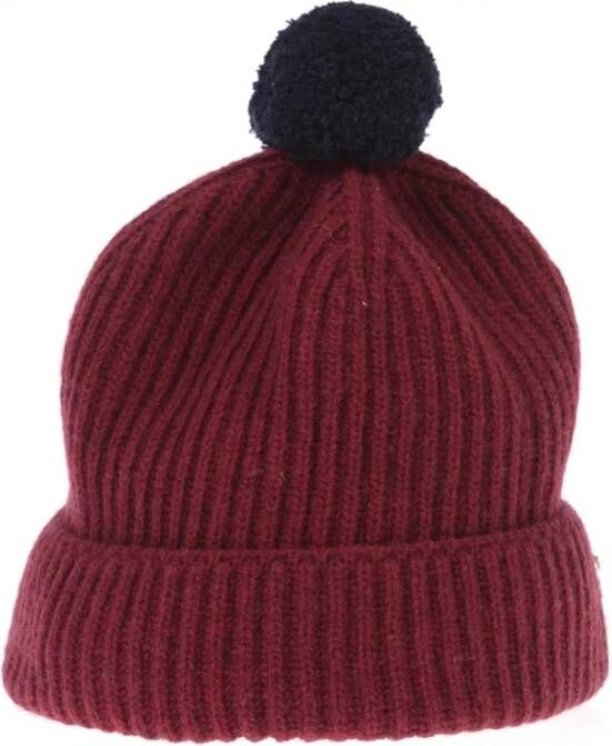 Daniele Alessandrini Bordeaux Casual Overhemd Red Heren