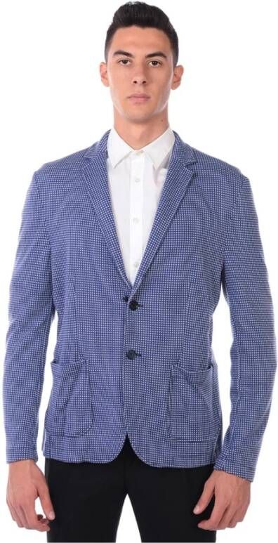 Daniele Alessandrini Blazer Blauw Heren