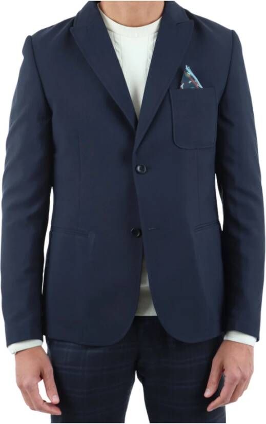 Daniele Alessandrini Blazerjas Blauw Heren