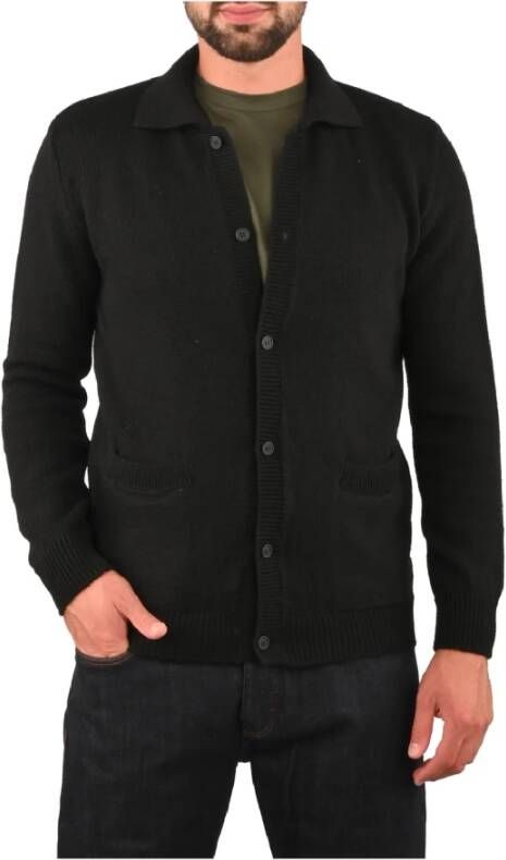Daniele Alessandrini Cardigan Miinto-F816E2A8F864660DA3BB Zwart Heren