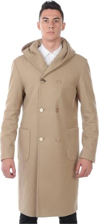 Daniele Alessandrini Coats Beige Heren