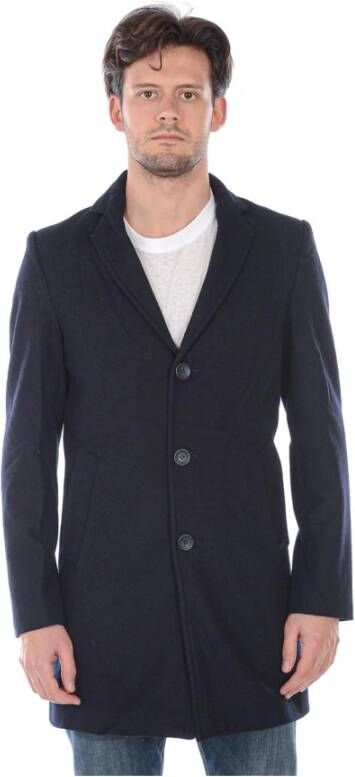 Daniele Alessandrini coat Blauw Heren