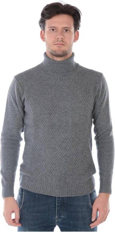 Daniele Alessandrini Melbourne Sweater Pullover Gray Heren