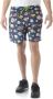 Daniele Alessandrini Da132No3702Blugiallo Swimming Trunks Blauw Heren - Thumbnail 1