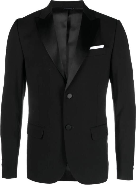 Daniele Alessandrini Formal Blazers Zwart Heren