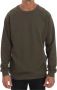 Daniele Alessandrini Groene Crewneck Sweater Italiaans vakmanschap Green Heren - Thumbnail 1