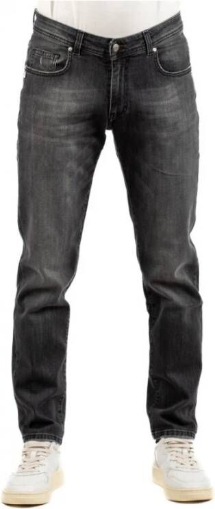 Daniele Alessandrini Heren Jeans Stijlvol Model Grijs Heren