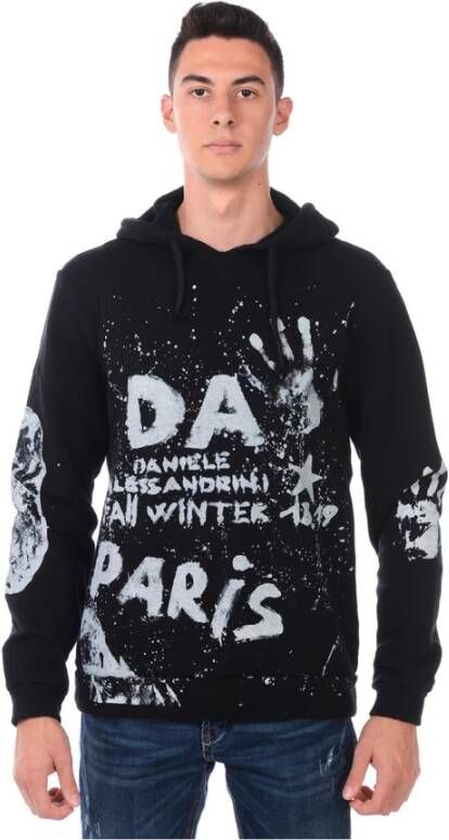 Daniele Alessandrini Hoodies Black Heren