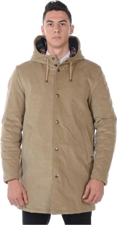 Daniele Alessandrini Visser Jas Beige Heren
