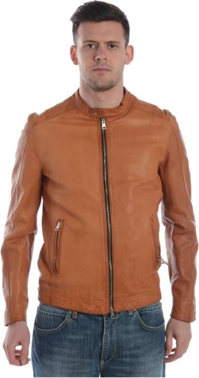 Daniele Alessandrini Jacket Bruin Heren