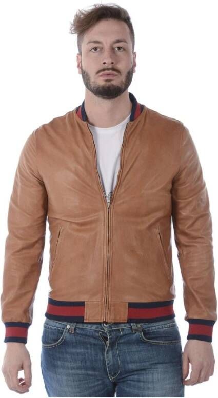 Daniele Alessandrini Jacket Bruin Heren