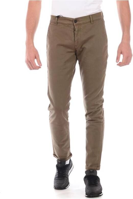 Daniele Alessandrini Jeans Groen Heren