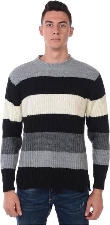 Daniele Alessandrini Klassieke Sweater Pullover Multicolor Heren