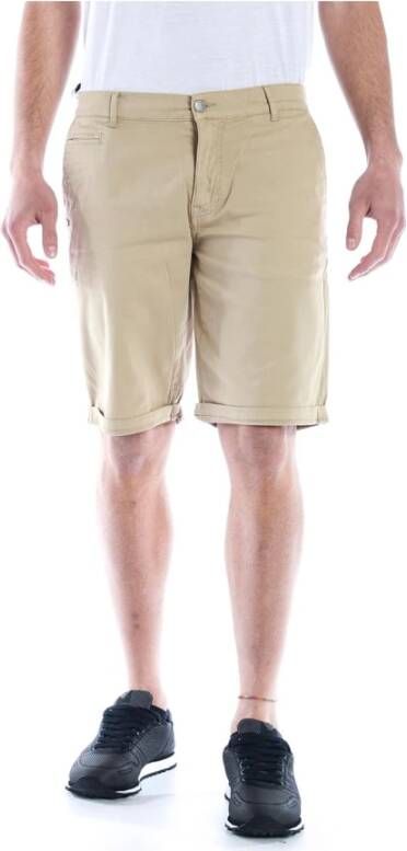 Daniele Alessandrini korte broek Beige Heren