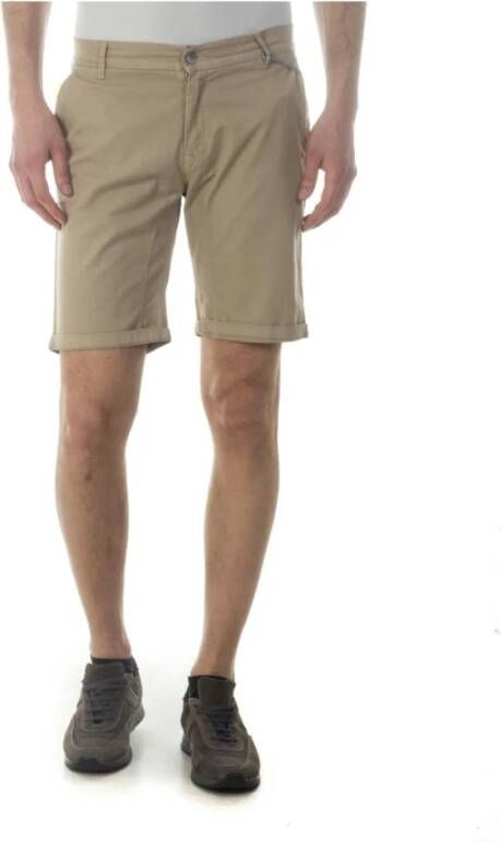 Daniele Alessandrini korte broek Beige Heren