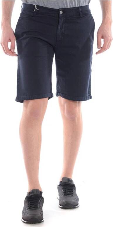 Daniele Alessandrini korte broek Blauw Heren
