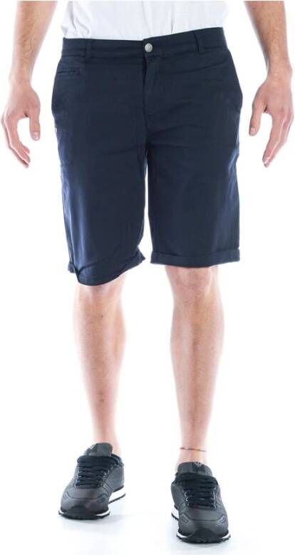 Daniele Alessandrini Korte broek Blauw Heren