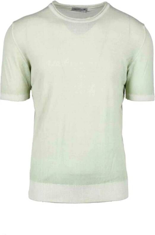 Daniele Alessandrini Men Sage Green Sweater Groen Heren