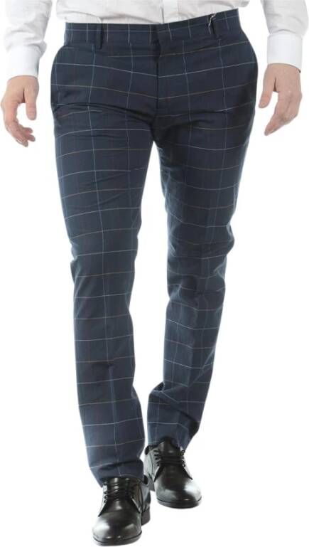 Daniele Alessandrini P3348S19683700Blu Trousers Blauw Heren