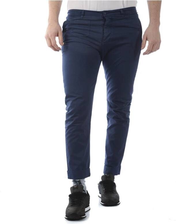 Daniele Alessandrini Pants Blauw Heren