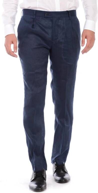 Daniele Alessandrini Pants Blauw Heren