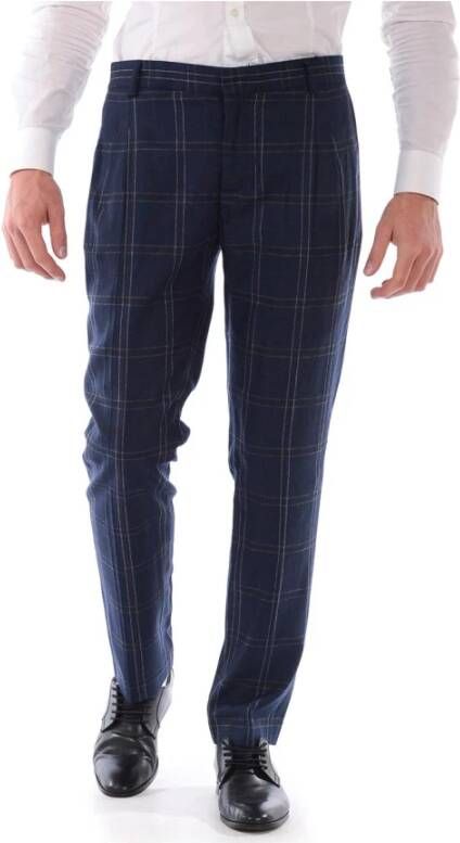 Daniele Alessandrini Pants Blauw Heren