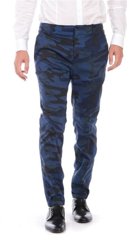 Daniele Alessandrini Pants Blauw Heren