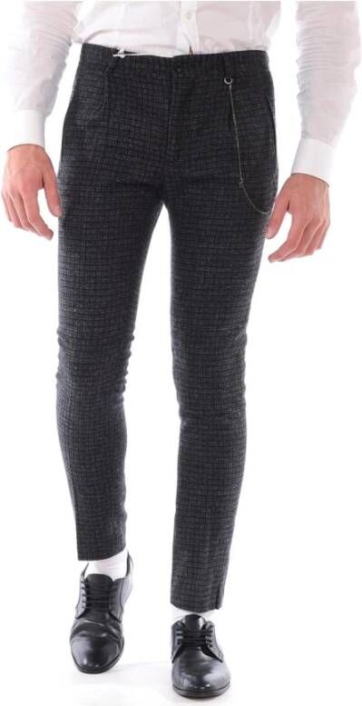Daniele Alessandrini Elvis 100 Cat Grijze Broek Gray Heren