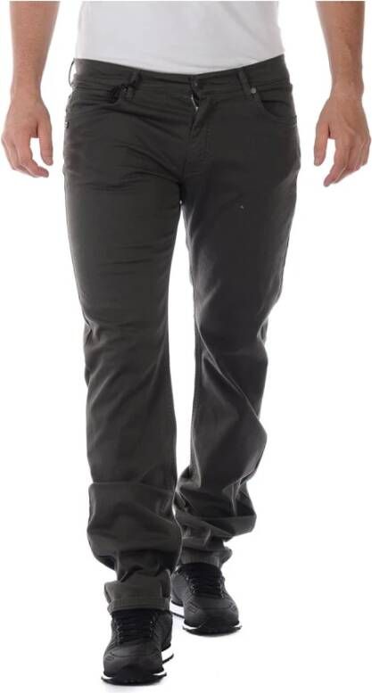 Daniele Alessandrini Klassieke Denim Jeans voor Mannen Gray Heren