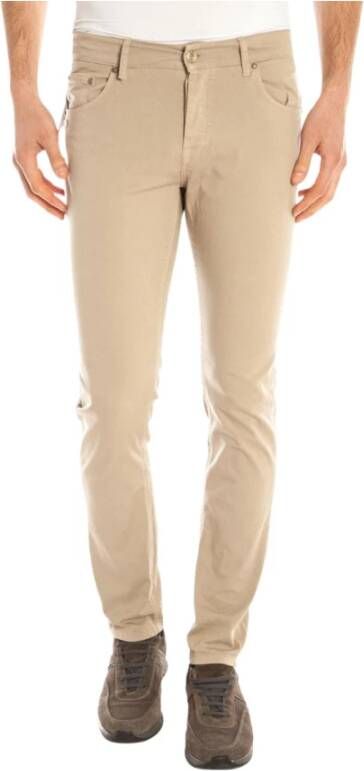 Daniele Alessandrini PJ4610L1003431beigechiaro -broek Beige Heren