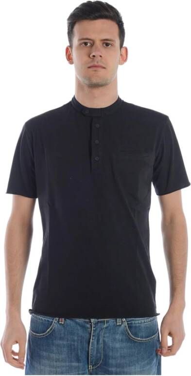 Daniele Alessandrini ST Polo Shirt Blue Heren