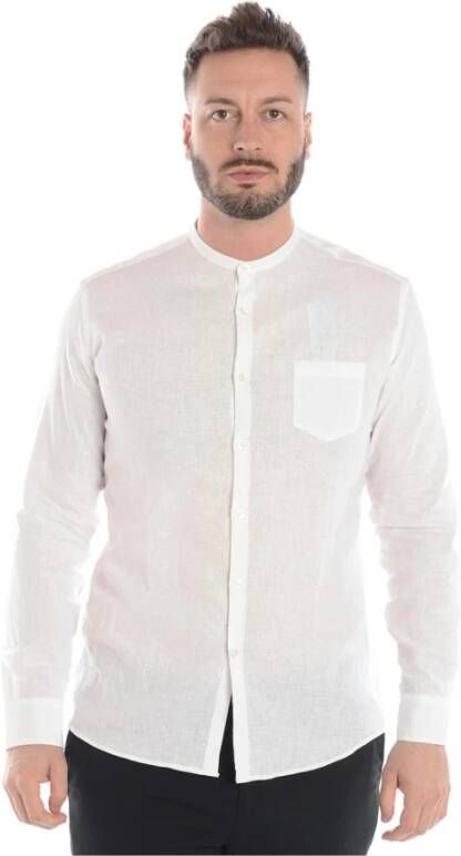 Daniele Alessandrini Koreaanse Stijl Overhemd White Heren