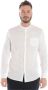 Daniele Alessandrini Koreaanse Stijl Overhemd White Heren - Thumbnail 1