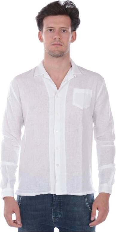 Daniele Alessandrini Bowling Shirt White Heren