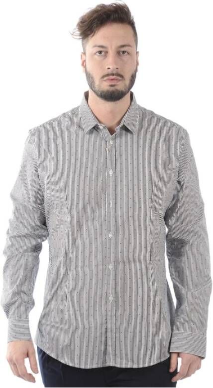 Daniele Alessandrini Zwart en wit C1657R model Black Heren