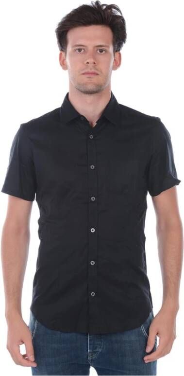 Daniele Alessandrini Pietro Overhemd Black Heren