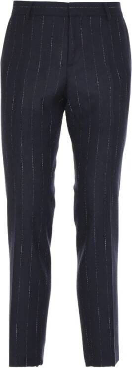 Daniele Alessandrini Slim-fit Trousers Blauw Heren