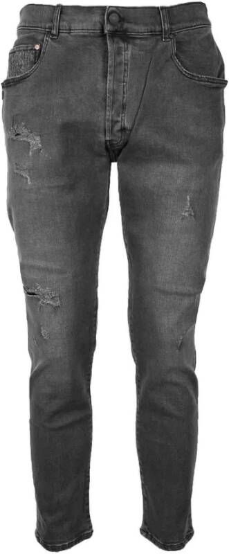 Daniele Alessandrini Straight Jeans Zwart Heren