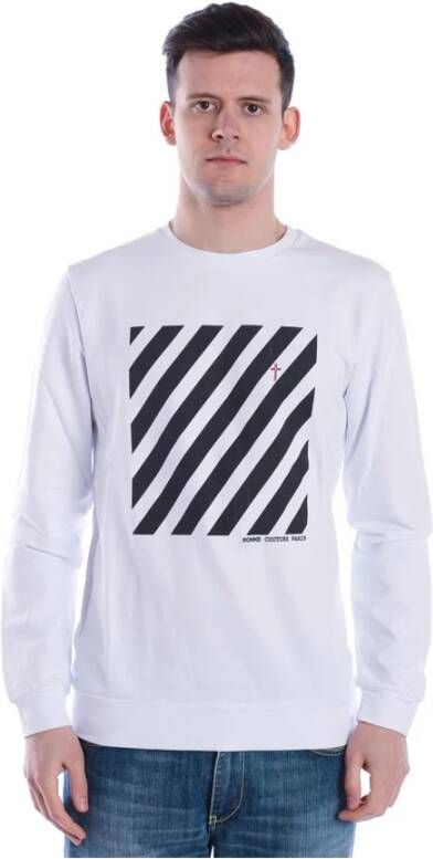 Daniele Alessandrini Sweatshirt White Heren