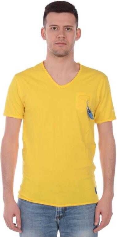 Daniele Alessandrini Sweatshirts Yellow Heren