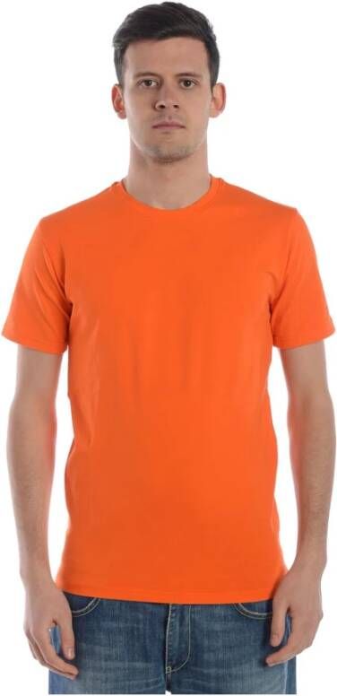 Daniele Alessandrini Sweatshirts Orange Heren