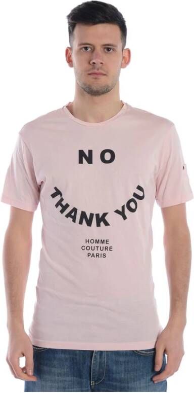 Daniele Alessandrini Sweatshirts Pink Heren